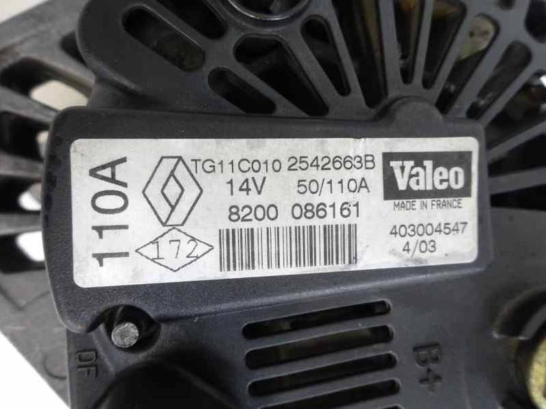 ALTERNADOR RENAULT MEGANE II BERLINA 3P 2003 1.9 DCI D (120 CV)