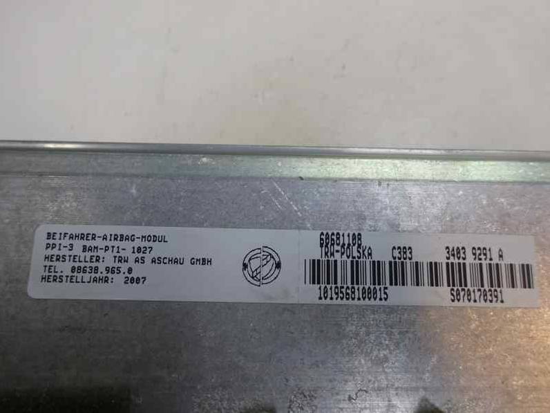 AIRBAG DELANTERO DERECHO ALFA ROMEO BRERA 2007 2.4 JTD (200 CV)