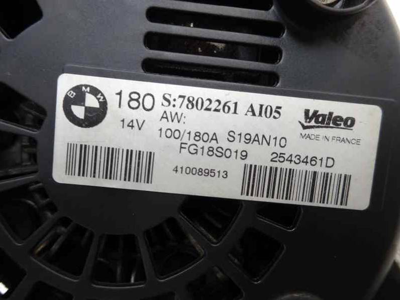 ALTERNADOR BMW SERIE 1 BERLINA 2010 2.0 TURBODIESEL (143 CV)