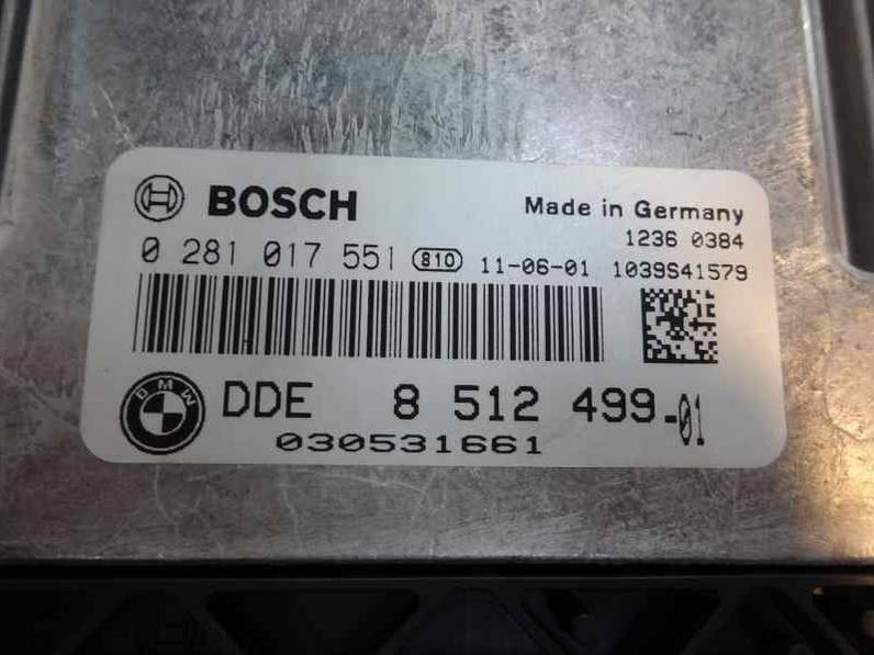 CENTRALITA MOTOR UCE BMW SERIE 1 BERLINA 2011 2.0 16V D (116 CV)