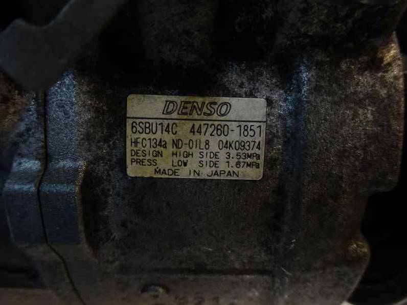 COMPRESOR AIRE ACONDICIONADO BMW SERIE 1 BERLINA 2008 2.0 TURBODIESEL (177 CV)