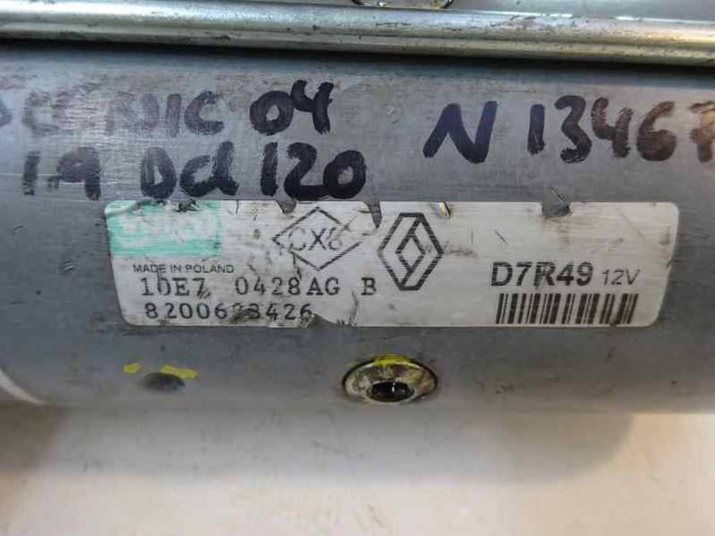 MOTOR ARRANQUE RENAULT SCENIC II 2004 1.9 DCI D (120 CV)