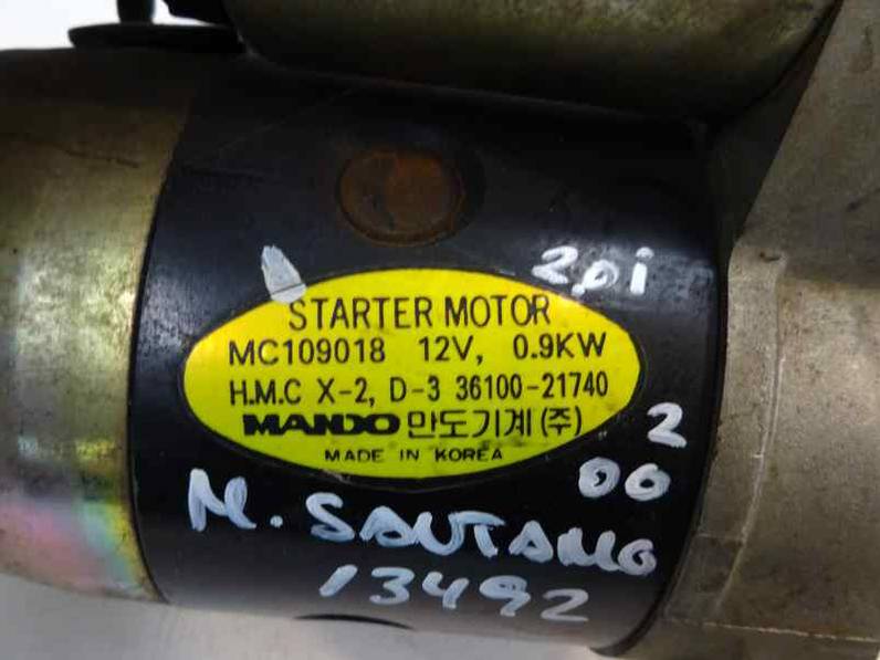 MOTOR ARRANQUE MITSUBISHI SANTAMO 2000 2.0 (103 CV)