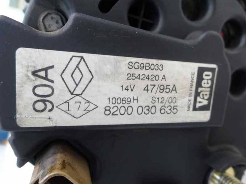 ALTERNADOR RENAULT LAGUNA GRANDTOUR 2000 2.0 (139 CV)