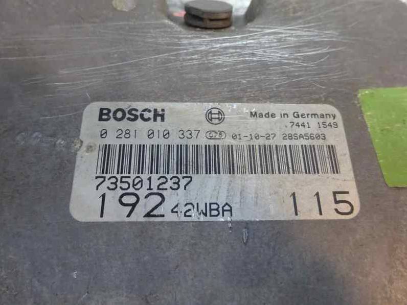 CENTRALITA MOTOR UCE FIAT STILO 2002 1.9 JTD (116 CV)