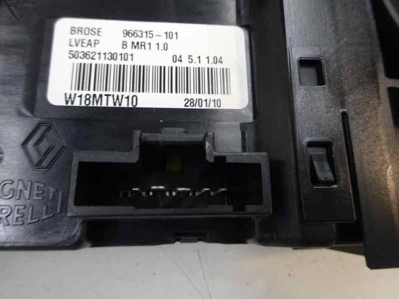 MOTOR ELEVALUNAS DELANTERO IZQUIERDO RENAULT MEGANE III BERLINA 5 P 2010 1.5 DCI D FAP (110 CV)