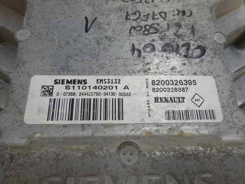 CENTRALITA MOTOR UCE RENAULT CLIO II FASE II 2004 1.2 (58 CV)