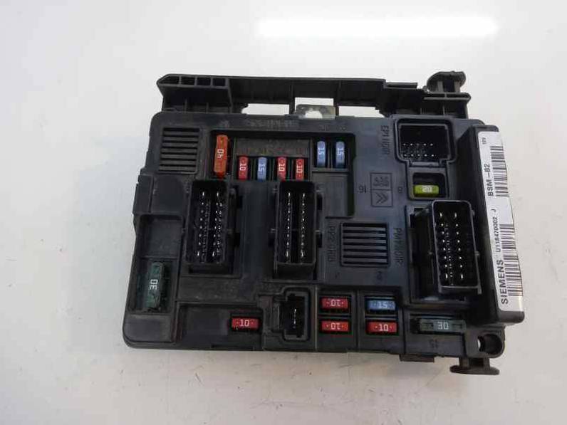 CAJA RELES FUSIBLES PEUGEOT PARTNER 2007 1.6 16V HDI (90 CV)