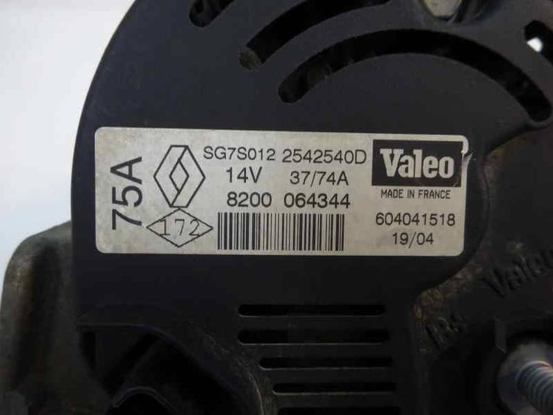 ALTERNADOR RENAULT CLIO II FASE II 2004 1.2 (58 CV)