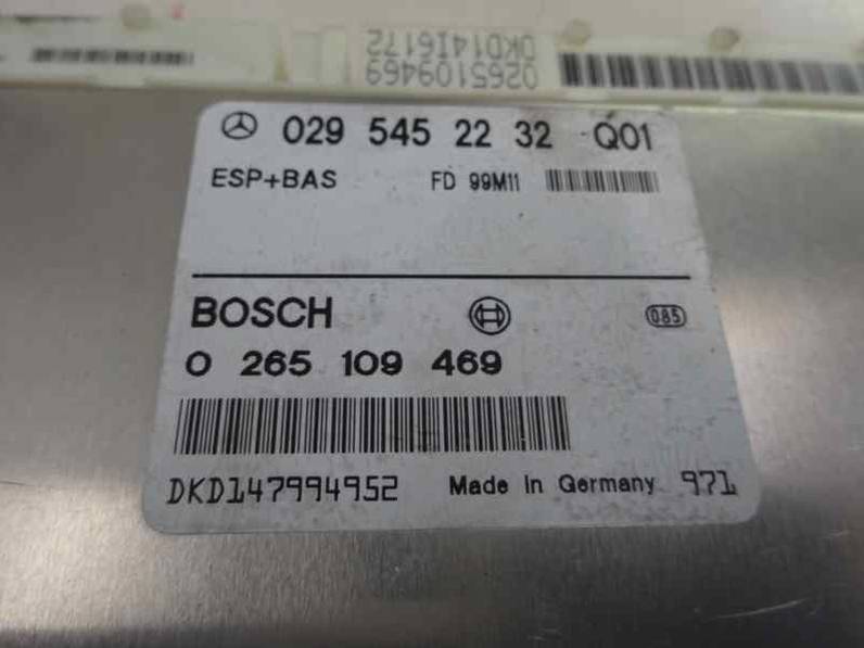 MODULO ELECTRONICO MERCEDES CLASE E BERLINA DIESEL 1999 2.7 CDI 20V (170 CV)