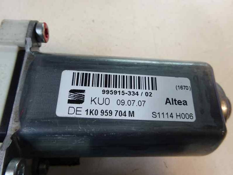 MOTOR ELEVALUNAS TRASERO DERECHO SEAT ALTEA 2007 1.9 TDI (105 CV)