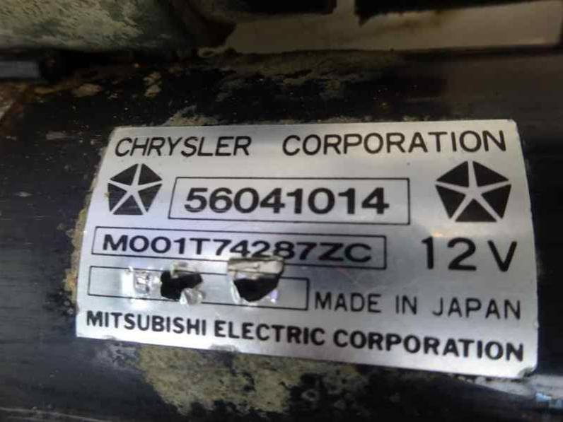 MOTOR ARRANQUE CHRYSLER JEEP GR CHEROKEE 1996