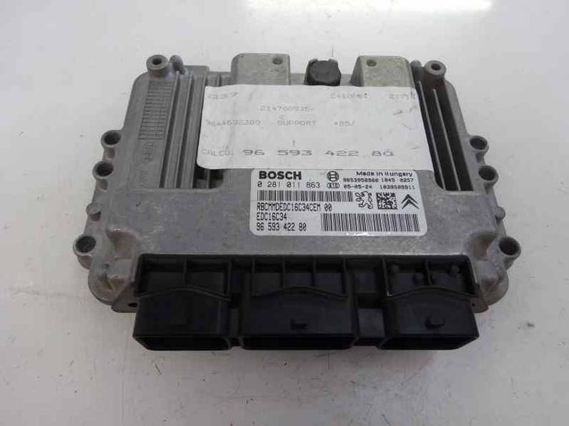 CENTRALITA MOTOR UCE CITROEN C4 BERLINA 2005 1.6 16V HDI (90 CV)