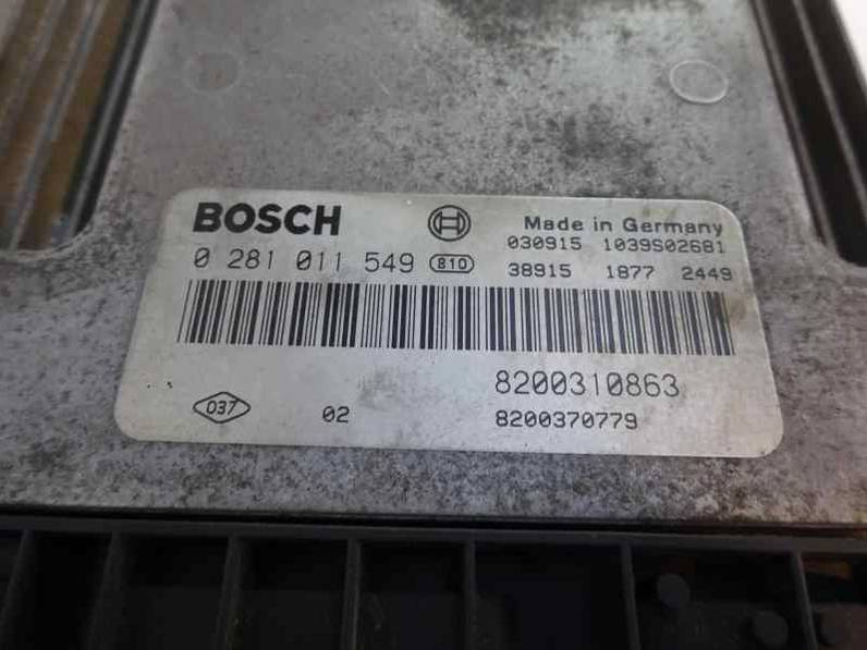 CENTRALITA MOTOR UCE RENAULT SCENIC II 2004 1.9 DCI D (120 CV)