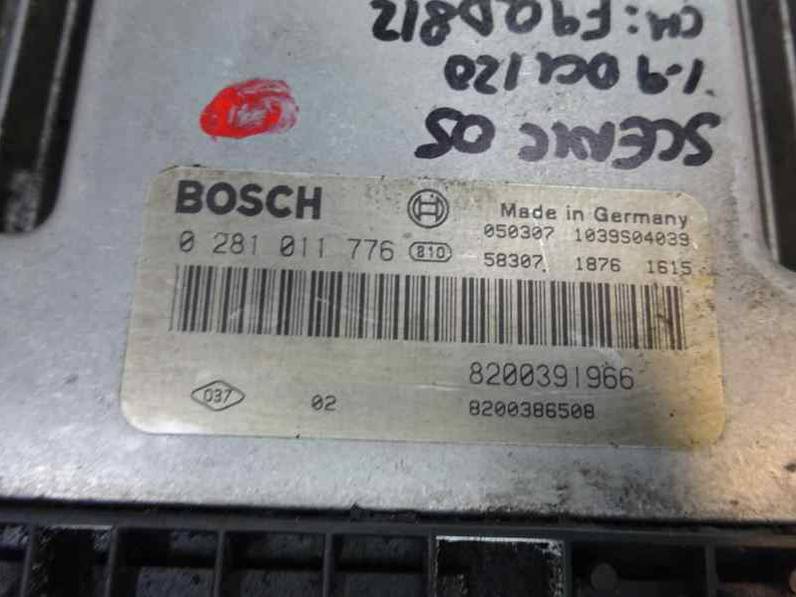 CENTRALITA MOTOR UCE RENAULT SCENIC II 2005 1.9 DCI D (120 CV)