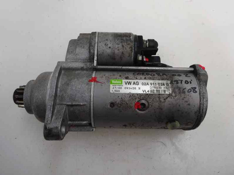 MOTOR ARRANQUE SEAT CORDOBA BERLINA 2000 1.9 TDI (90 CV)