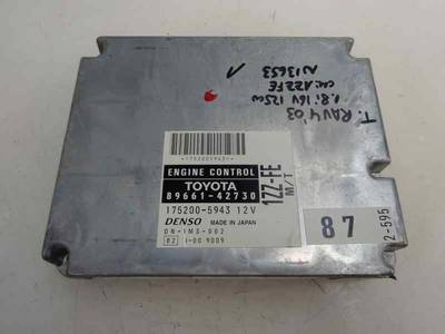 CENTRALITA MOTOR UCE TOYOTA RAV 4 2003 1.8 16V (125 CV)