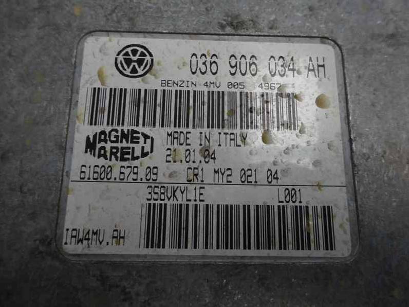 CENTRALITA MOTOR UCE SEAT CORDOBA BERLINA 2003 1.4 16V (75 CV)