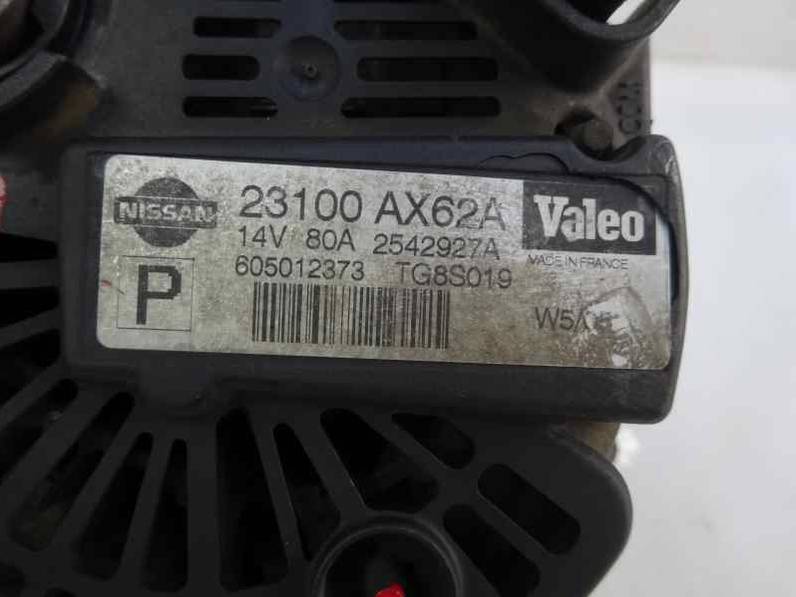ALTERNADOR NISSAN MICRA 2005 1.2 (80 CV)