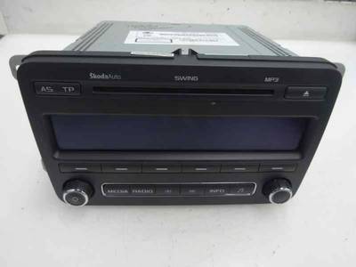 SISTEMA AUDIO RADIO CD SKODA FABIA 2010 1.6 TDI DPF (105 CV)