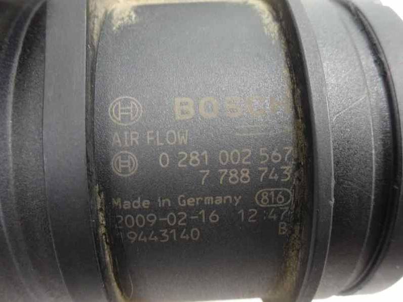 CAUDALIMETRO BMW SERIE 1 BERLINA 2009 2.0 TURBODIESEL (143 CV)