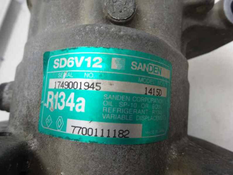 COMPRESOR AIRE ACONDICIONADO RENAULT CLIO II FASE I 1999 1.2 (58 CV)