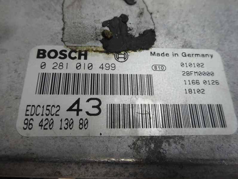 CENTRALITA MOTOR UCE CITROEN XSARA BERLINA 2001 2.0 HDI (90 CV)