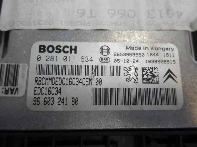 CENTRALITA MOTOR UCE PEUGEOT 307 BREAK SW 2006 1.6 HDI (109 CV)