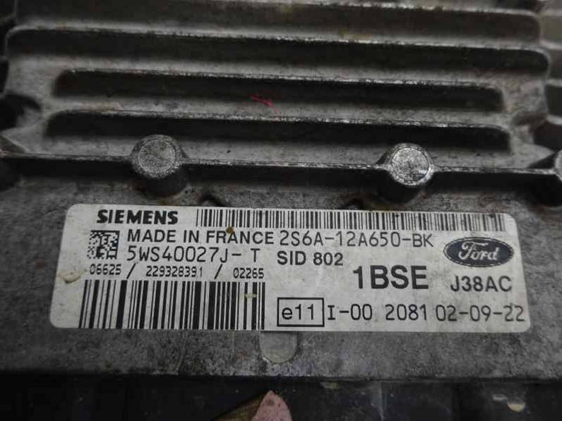 CENTRALITA MOTOR UCE FORD FIESTA 2003 1.4 TDCI (68 CV)