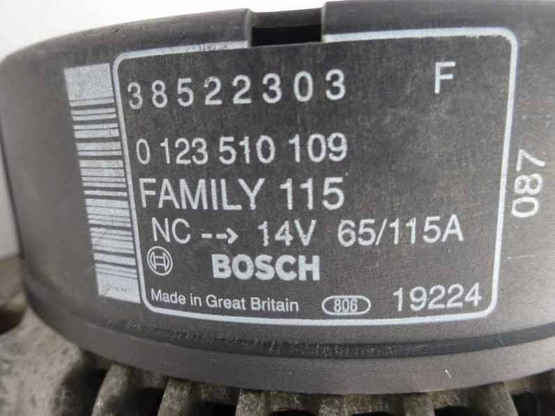 ALTERNADOR CHRYSLER VOYAGER 2000 2.5 TURBODIESEL (116 CV)