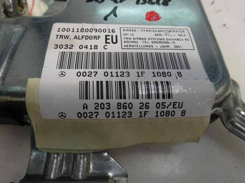AIRBAG DELANTERO DERECHO MERCEDES CLASE C BERLINA 2001 2.7 CDI 20V (170 CV)