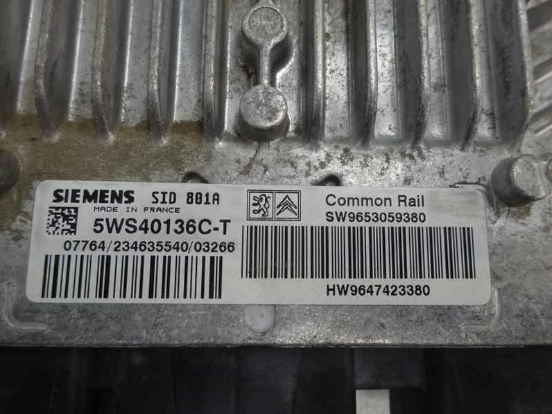 CENTRALITA MOTOR UCE CITROEN BERLINGO 2003 2.0 HDI (90 CV)