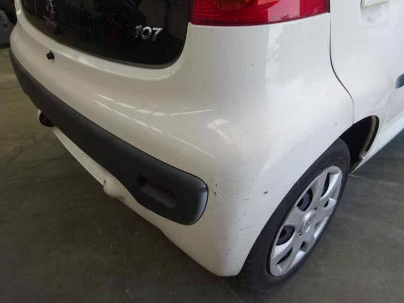 PARAGOLPES TRASERO PEUGEOT 107 2009 1.0 (68 CV)