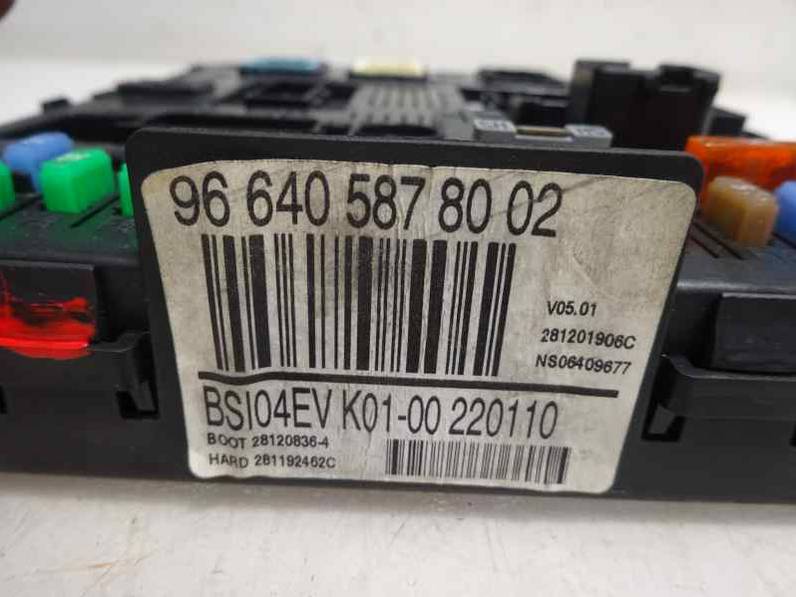 CAJA RELES FUSIBLES PEUGEOT 308 2010 1.6 16V HDI (90 CV)