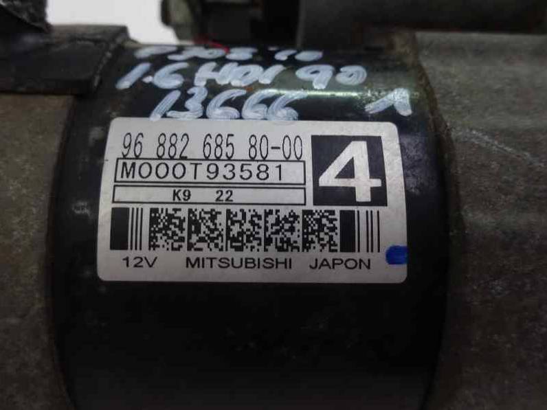 MOTOR ARRANQUE PEUGEOT 308 2010 1.6 16V HDI (90 CV)