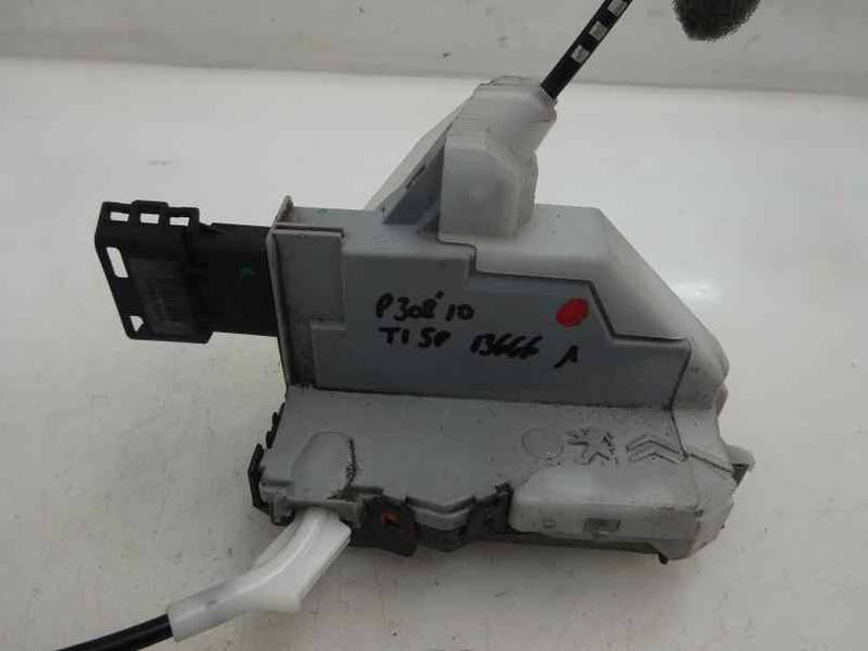 CERRADURA PUERTA TRASERA IZQUIERDA PEUGEOT 308 2010 1.6 16V HDI (90 CV)