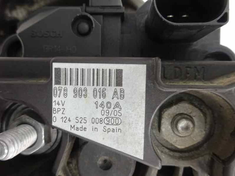 ALTERNADOR AUDI A4 BERLINA 2005 2.5 V6 24V TDI (163 CV)