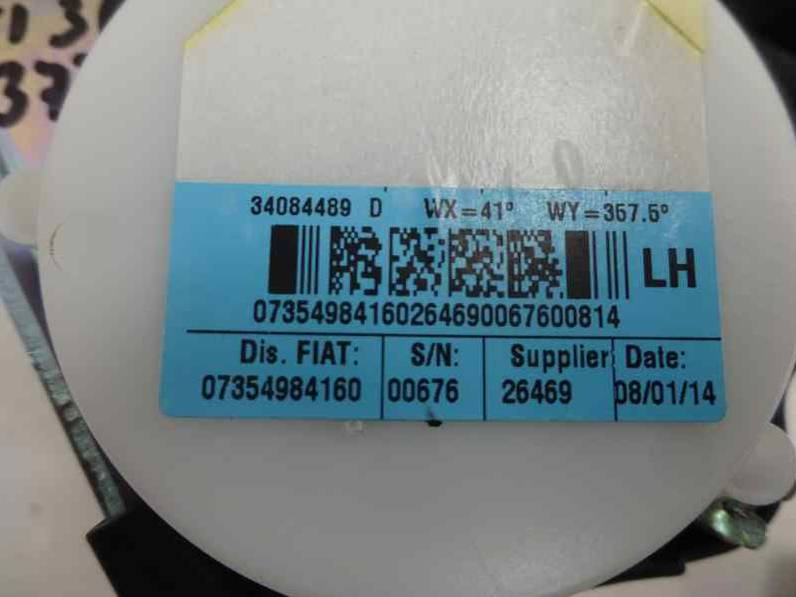 CINTURON SEGURIDAD TRASERO IZQUIERDO FORD KA 2014 1.2 8V (69 CV)