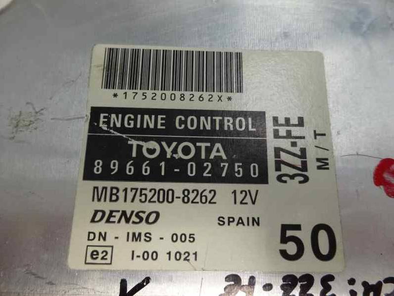 CENTRALITA MOTOR UCE TOYOTA COROLLA 2002 1.6 16V (110 CV)