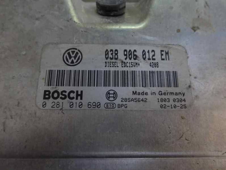 CENTRALITA MOTOR UCE SEAT IBIZA 2002 1.9 SDI (64 CV)