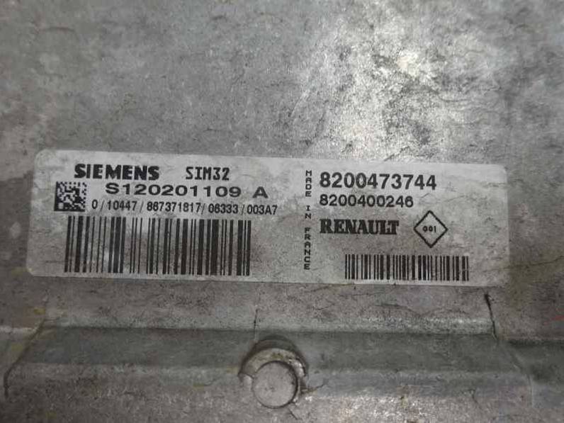 CENTRALITA MOTOR UCE RENAULT CLIO II FASE II 2005 1.2 (75 CV)