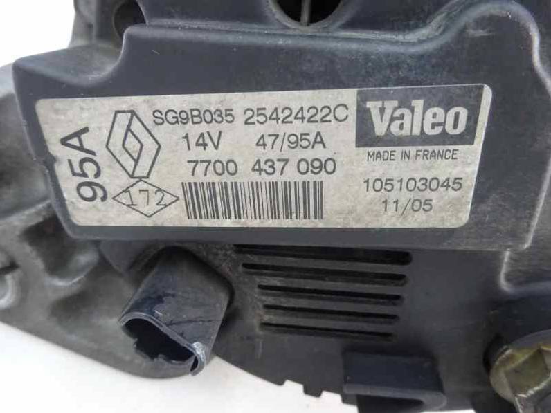 ALTERNADOR RENAULT CLIO II FASE II 2005 1.2 (75 CV)
