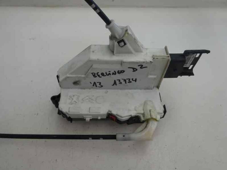 CERRADURA PUERTA DELANTERA DERECHA CITROEN BERLINGO CUADRO 2013 1.6 16V HDI (75 CV)