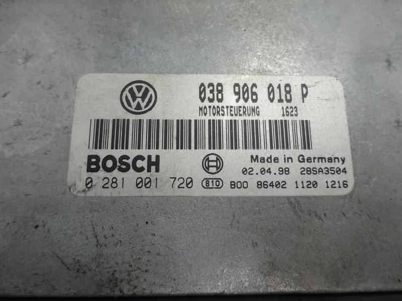 CENTRALITA MOTOR UCE VOLKSWAGEN PASSAT BERLINA 1998 1.9 TDI (110 CV)