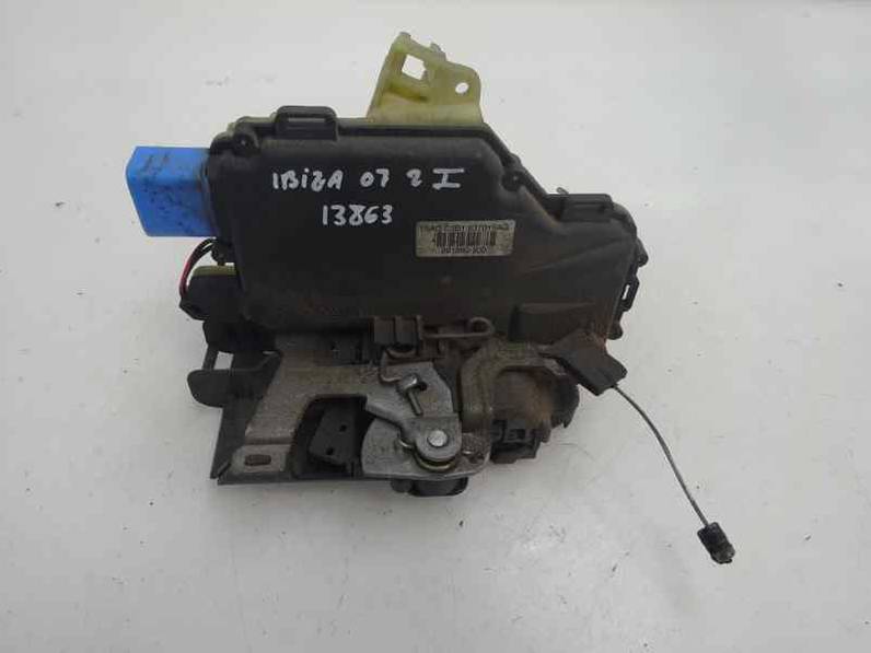 CERRADURA PUERTA DELANTERA IZQUIERDA SEAT IBIZA 2007 1.4 TDI (69 CV)