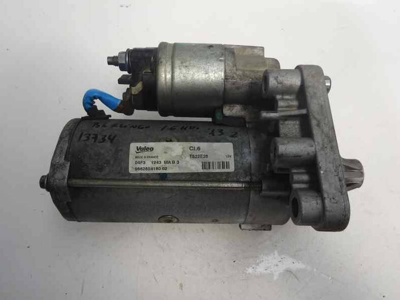 MOTOR ARRANQUE CITROEN BERLINGO CUADRO 2013 1.6 16V HDI (75 CV)