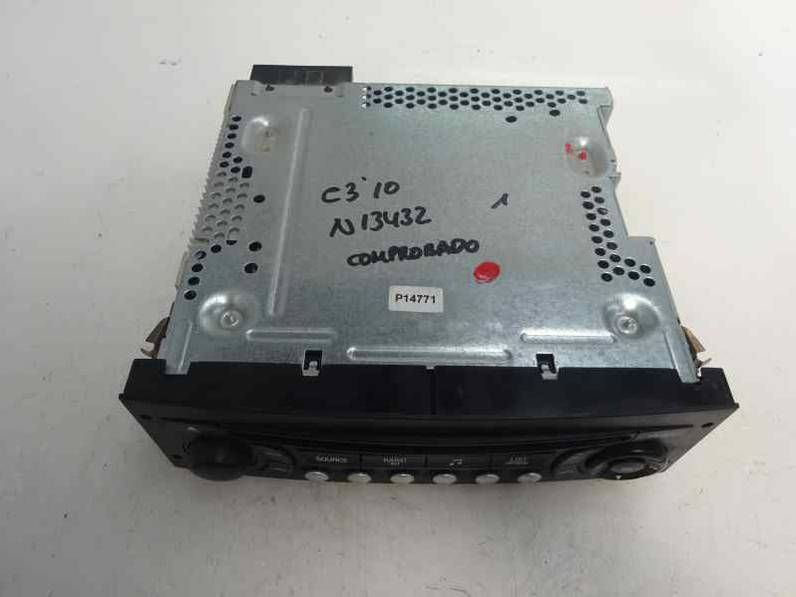 SISTEMA AUDIO RADIO CD CITROEN C3 2010 1.4 HDI (68 CV)