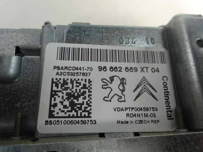 SISTEMA AUDIO RADIO CD CITROEN C3 2010 1.4 HDI (68 CV)