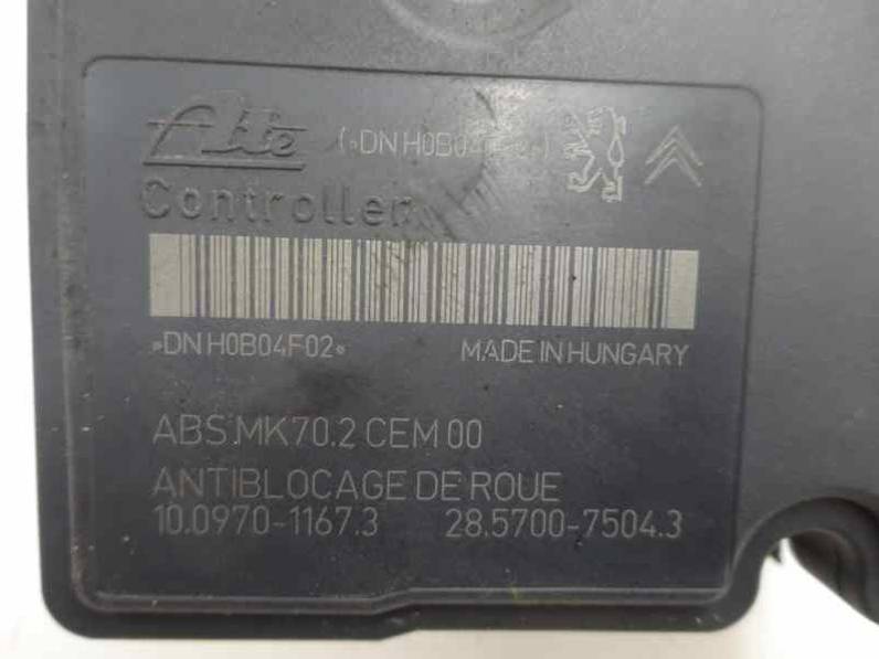 ABS CITROEN C3 2010 1.4 HDI (68 CV)