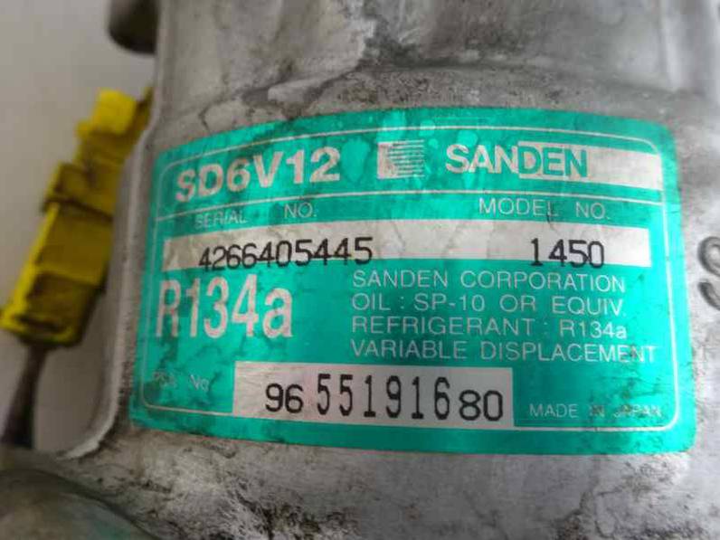 COMPRESOR AIRE ACONDICIONADO CITROEN C2 2004 1.4 HDI (68 CV)